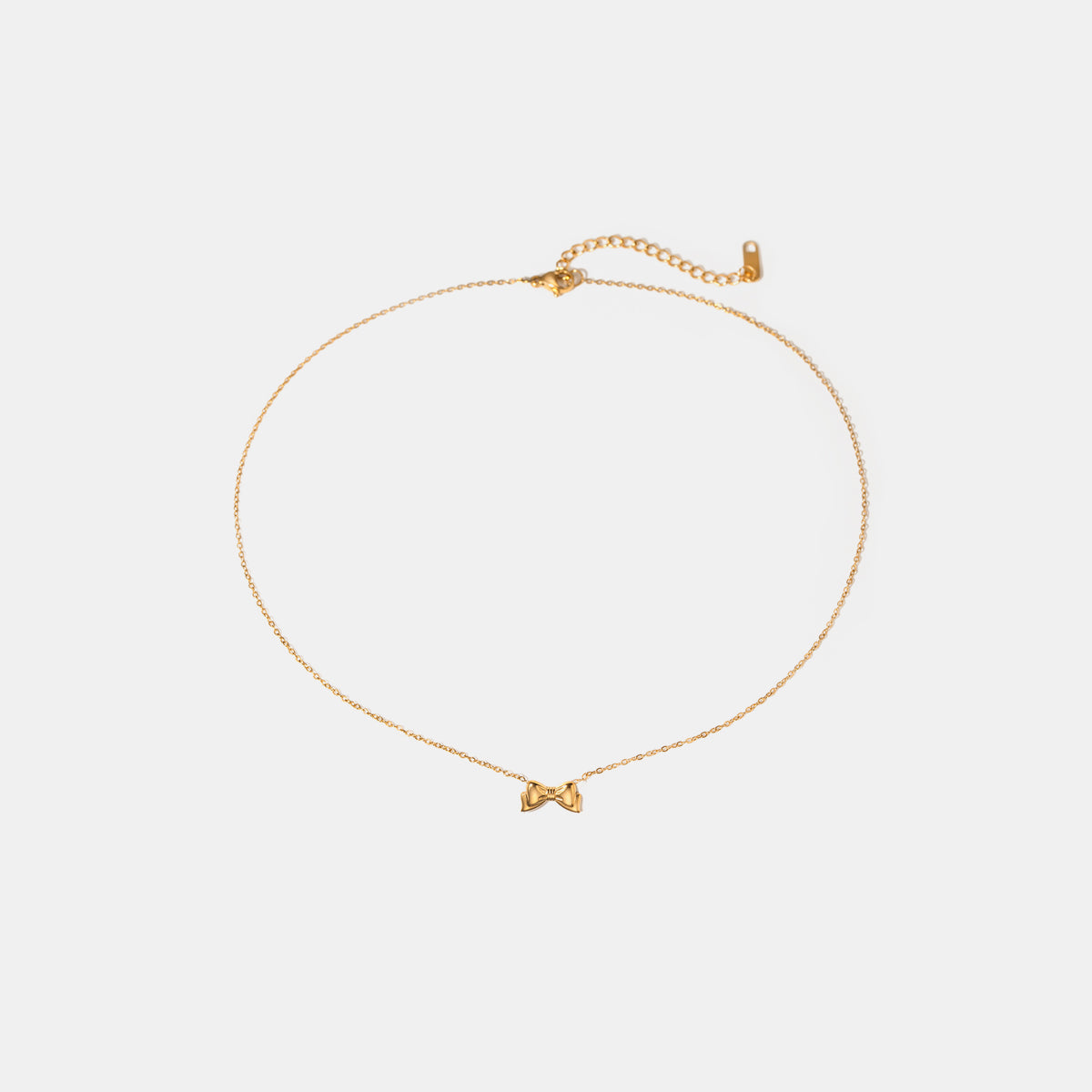 PREORDER: 18K Gold-Plated Stainless Steel Bow Necklace