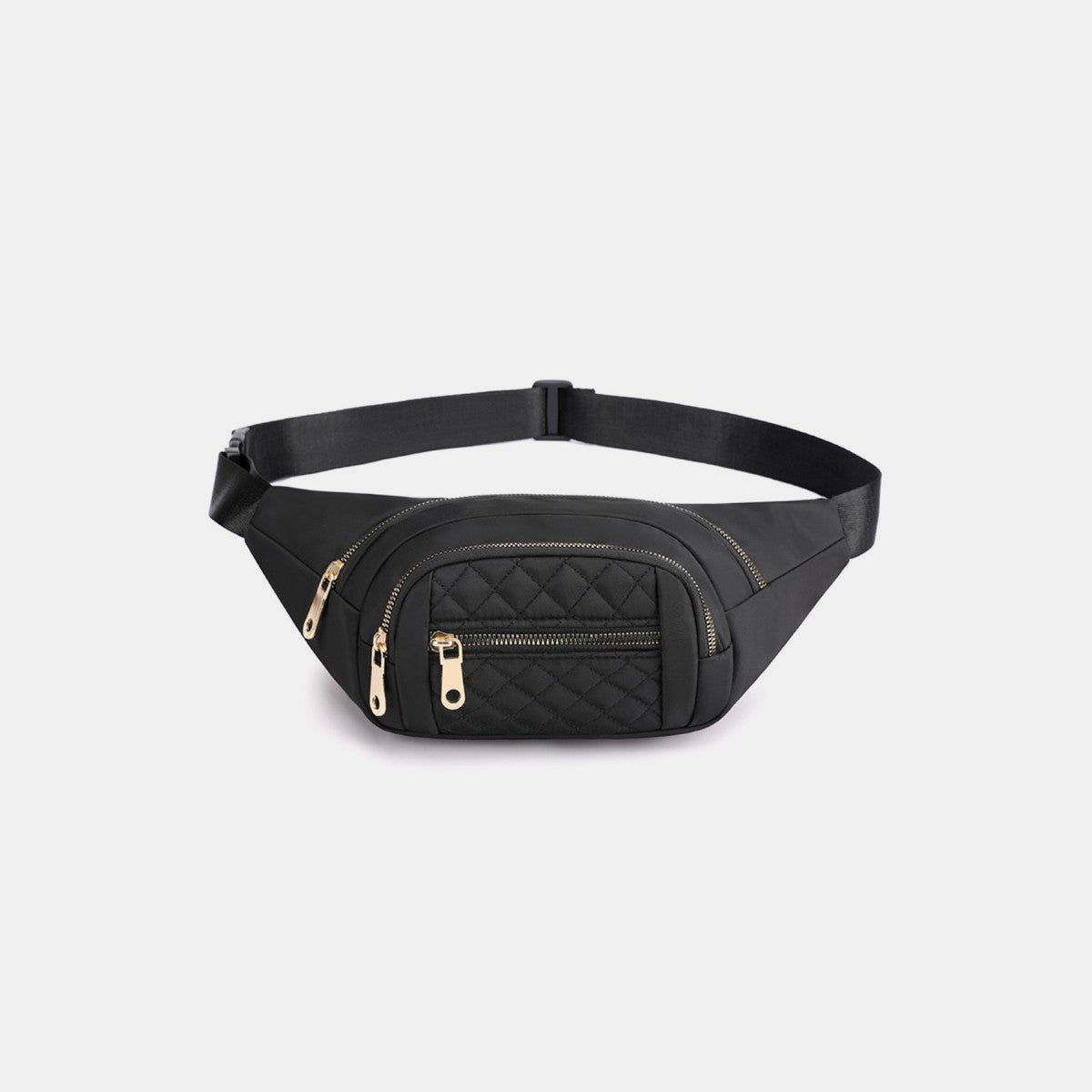 Quilted Multi Pocket Waist Belt Bag The Nest On Main