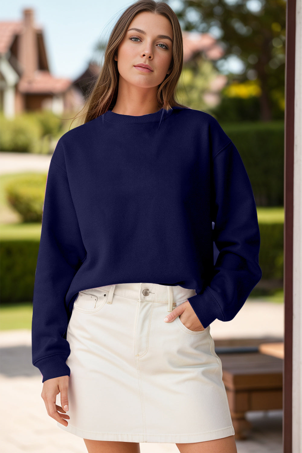PREORDER Round Neck Long Sleeve Sweatshirt 2/9