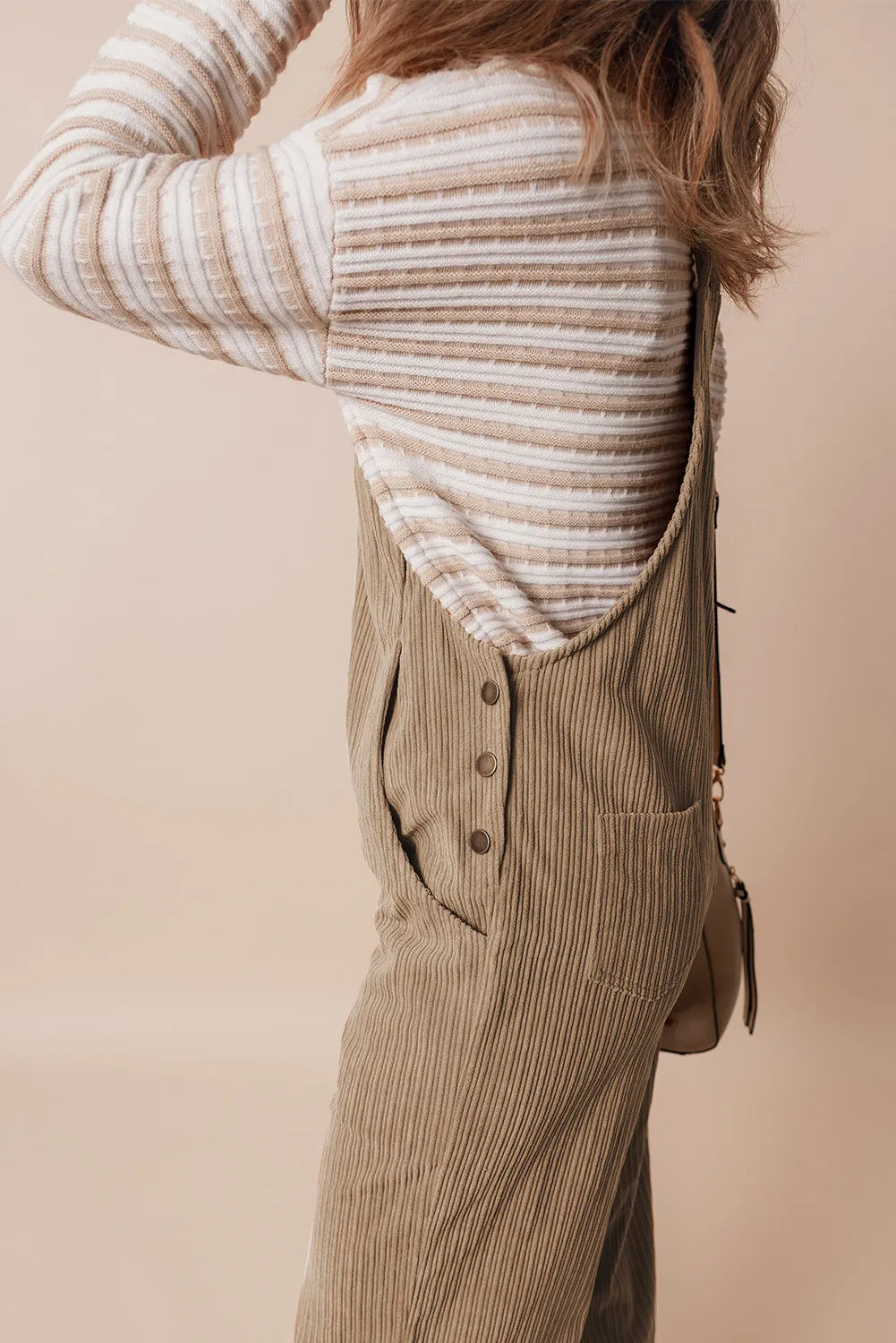 PREORDER Square Neck Wide Strap Overalls 2/9