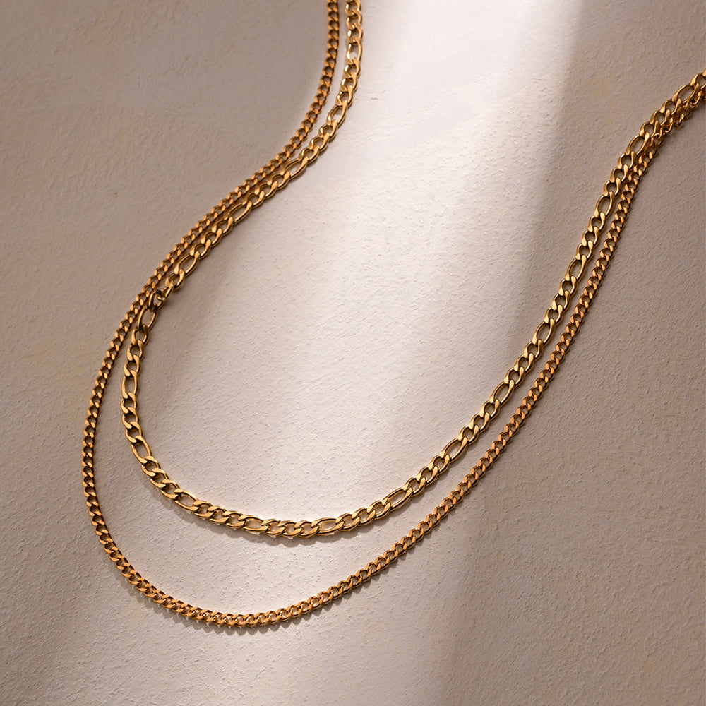 PREORDER Stainless Steel Double-Layered Necklace