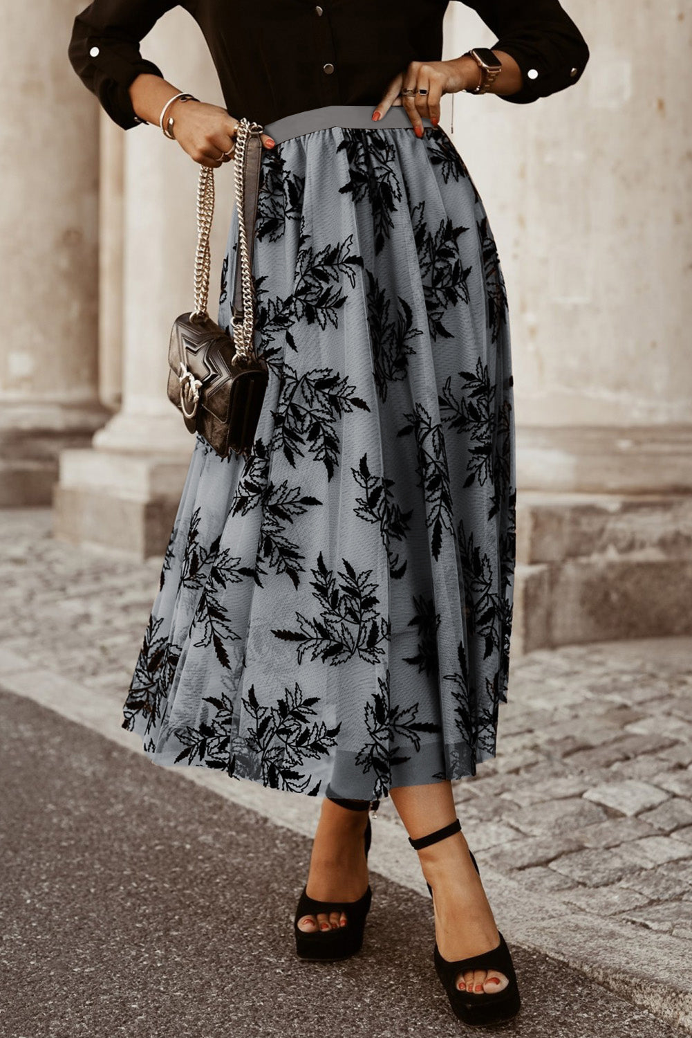 PREORDER High Waist Maxi Skirt