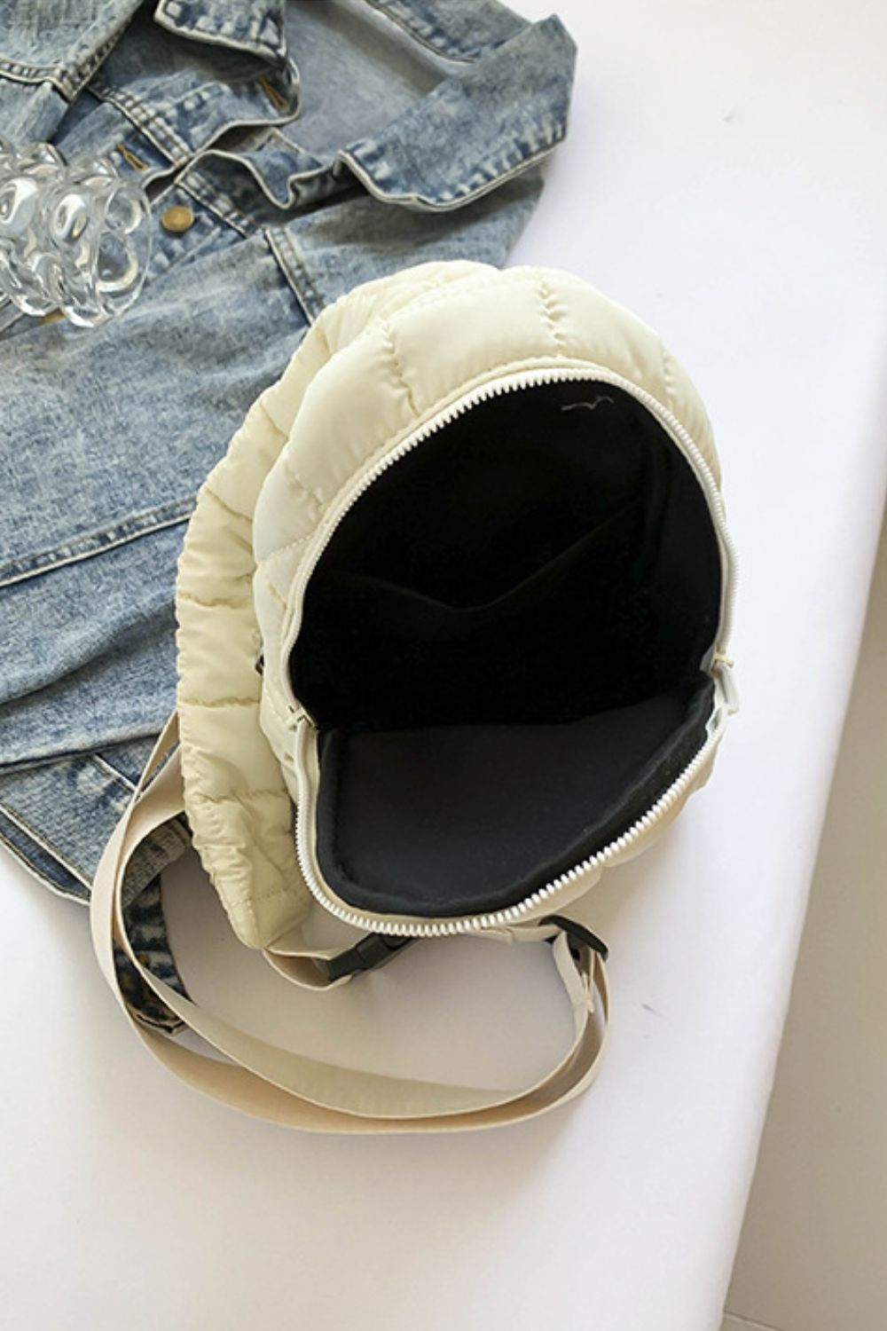 PREORDER Quilted Nylon Crossbody Bag