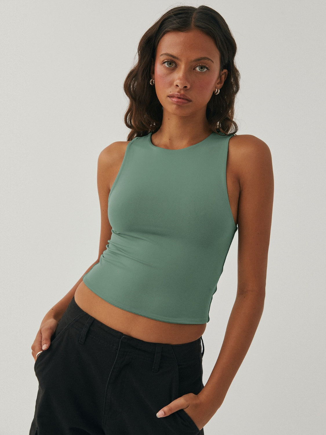 PREORDER Round Neck Cropped Tank 2/9