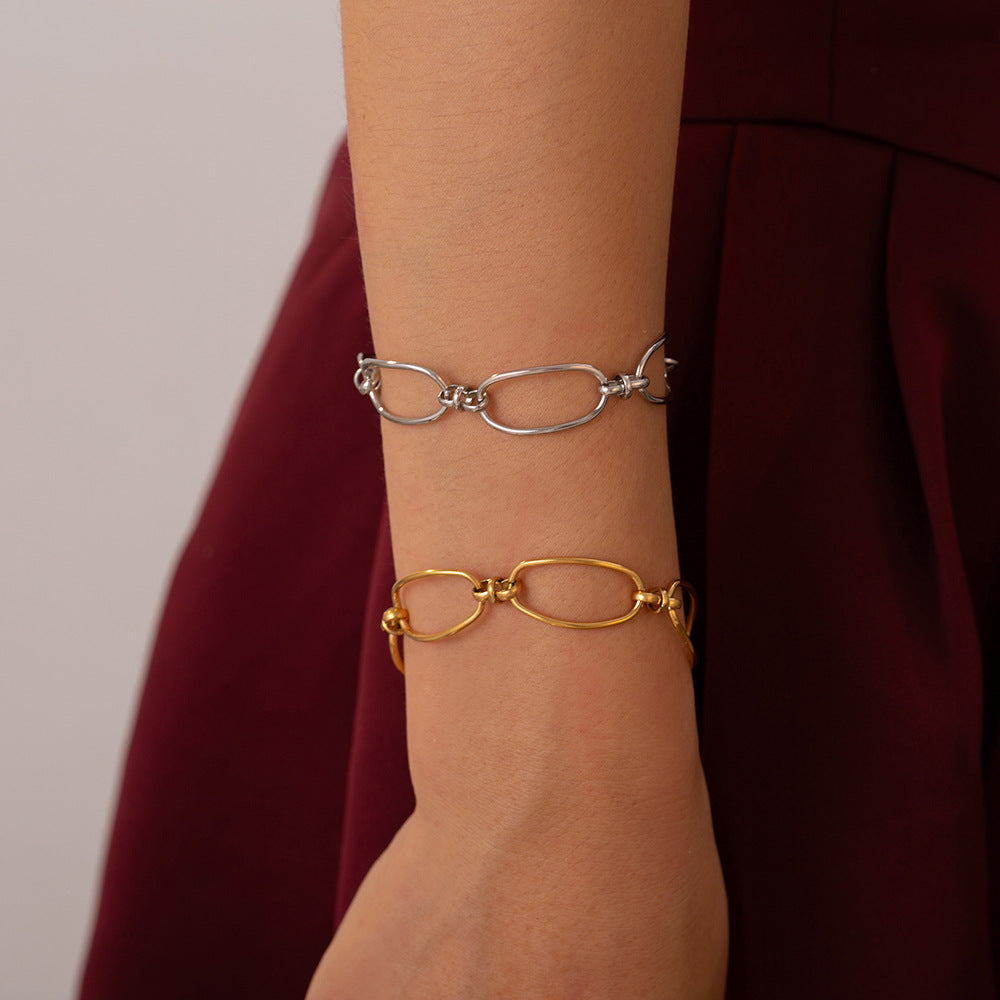 PREORDER Titanium Steel Chain Bracelet