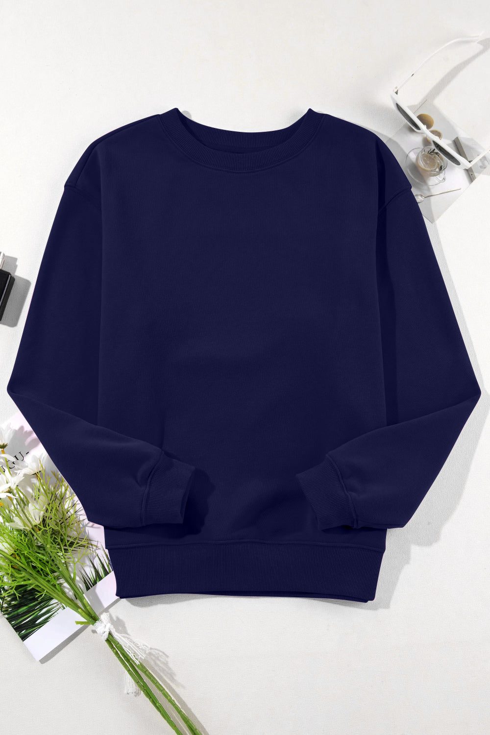 PREORDER Round Neck Long Sleeve Sweatshirt 2/9