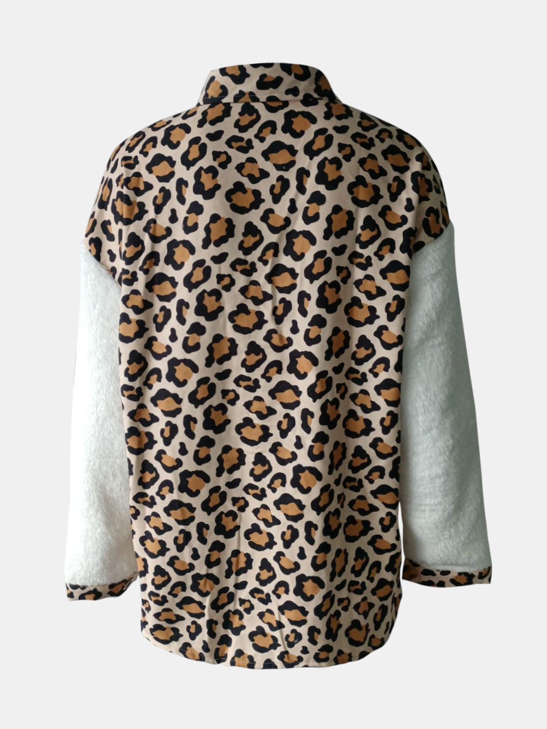 PREORDER Fuzzy Button Up Long Sleeve Jacket 2/9