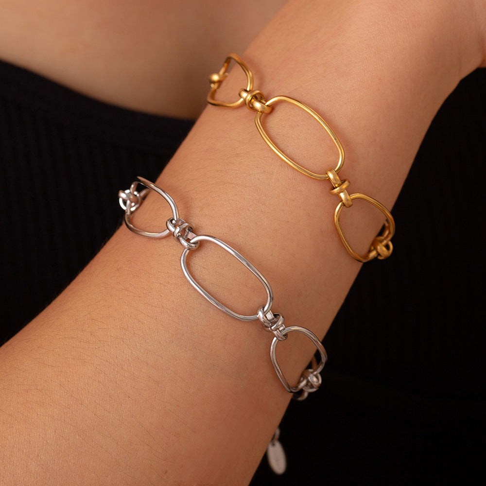 PREORDER Titanium Steel Chain Bracelet