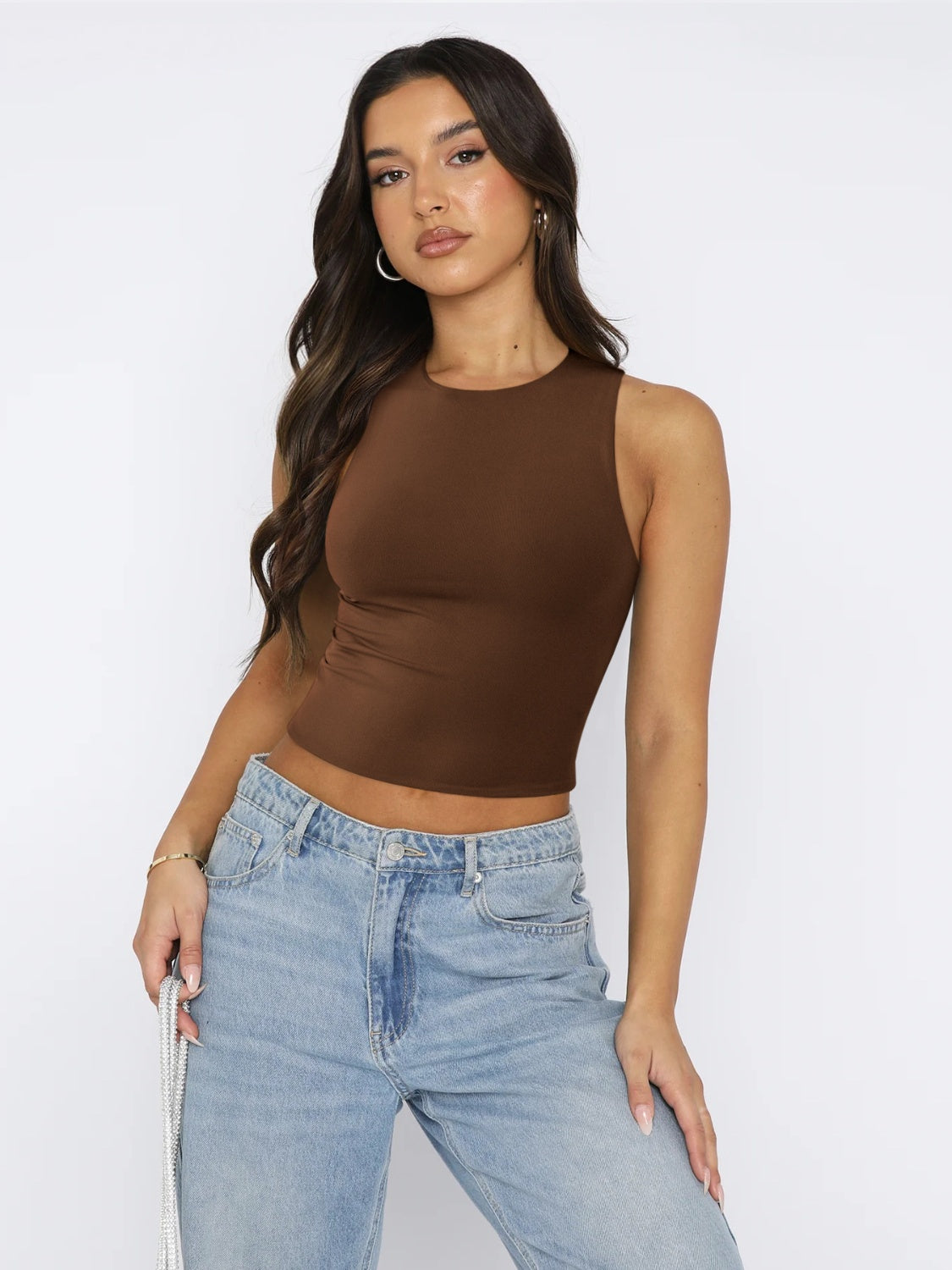 PREORDER Round Neck Cropped Tank 2/9