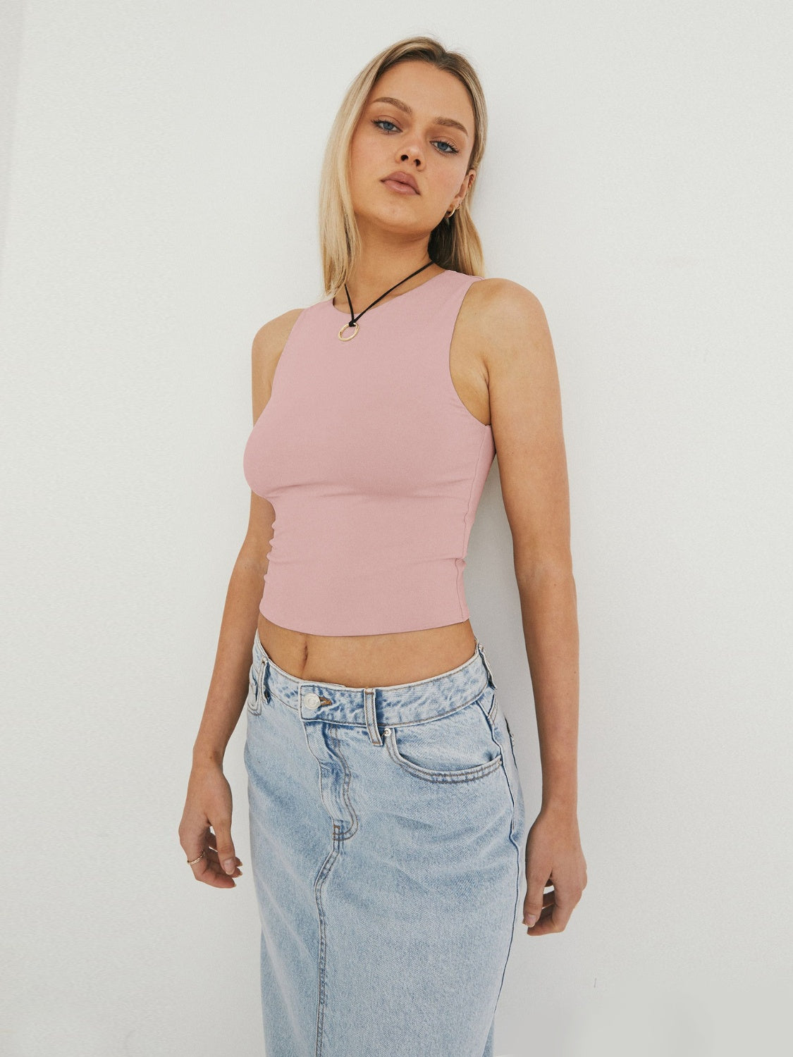 PREORDER Round Neck Cropped Tank 2/9