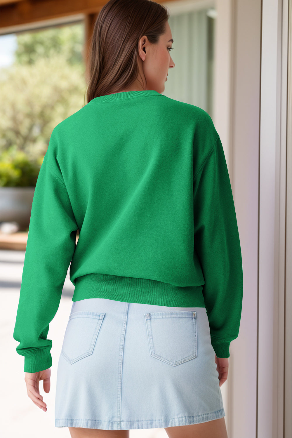PREORDER Round Neck Long Sleeve Sweatshirt 2/9