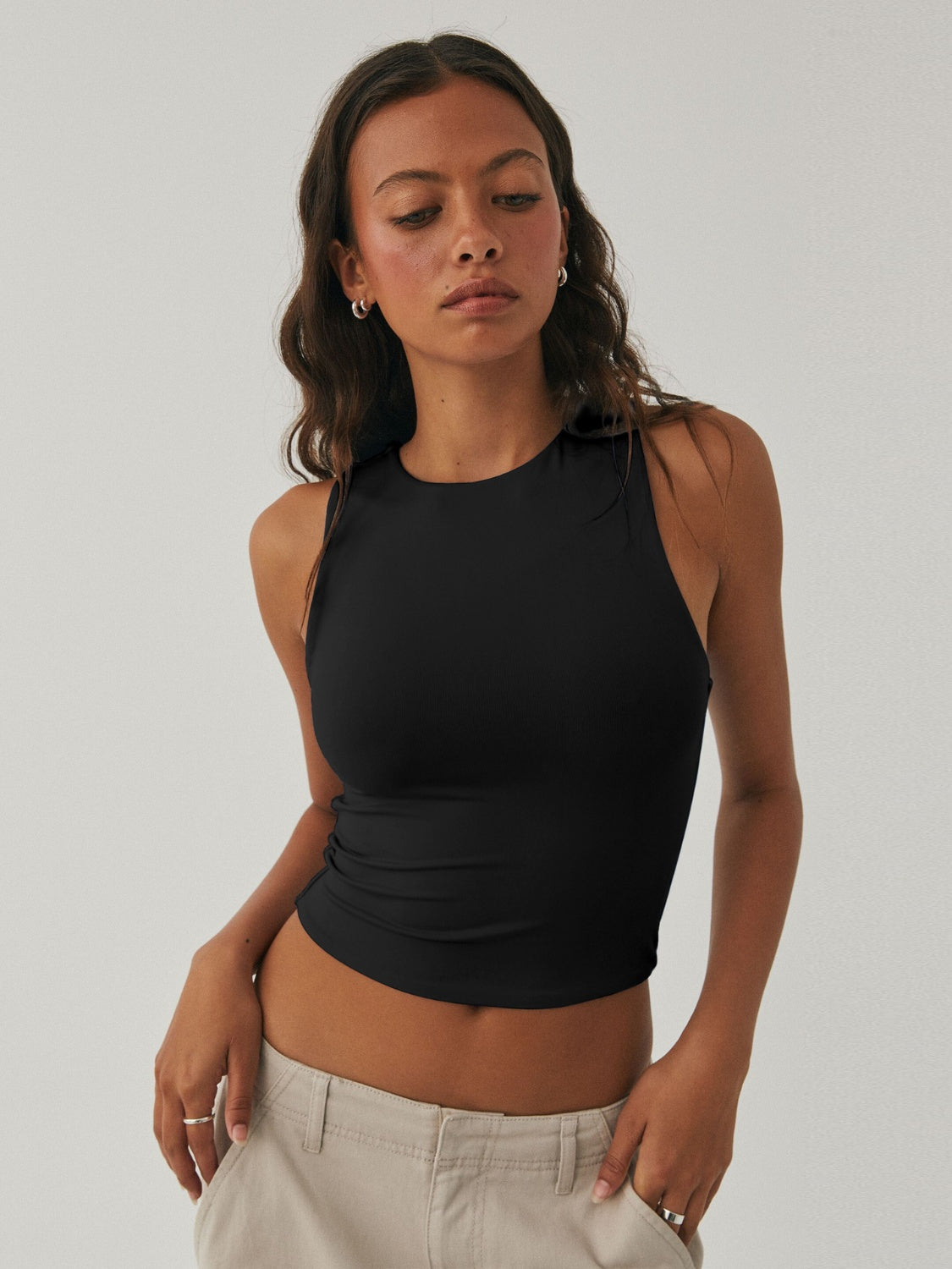 PREORDER Round Neck Cropped Tank 2/9