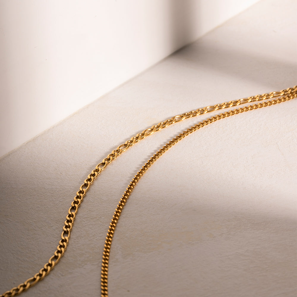 PREORDER Stainless Steel Double-Layered Necklace