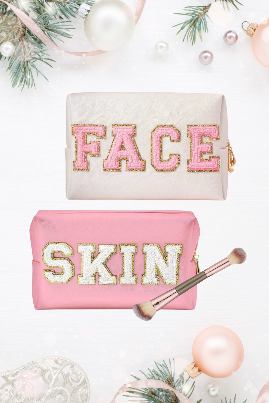 Makeup Bag & Brush