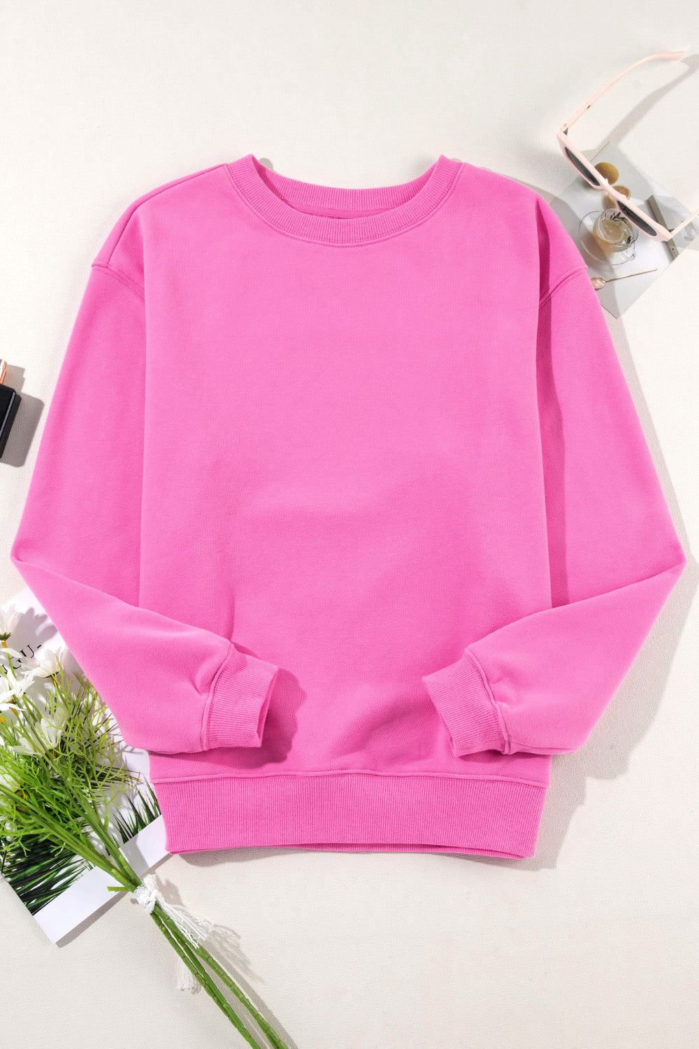 PREORDER Round Neck Long Sleeve Sweatshirt 2/9