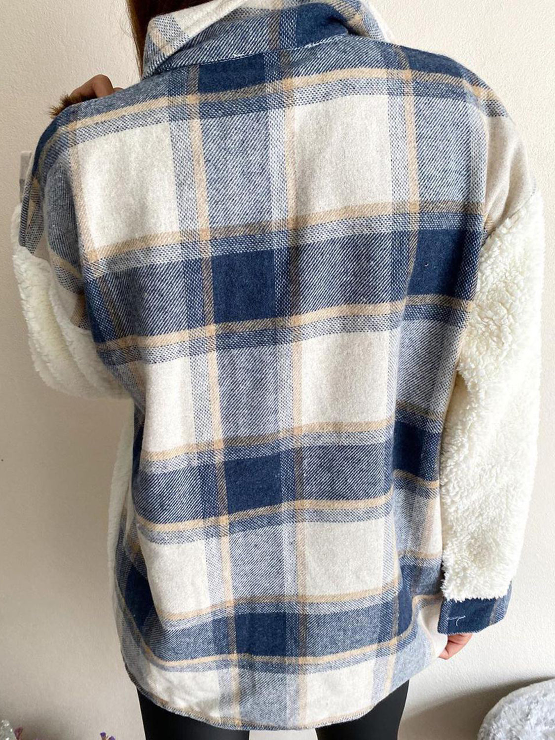 PREORDER Fuzzy Button Up Long Sleeve Jacket 2/9