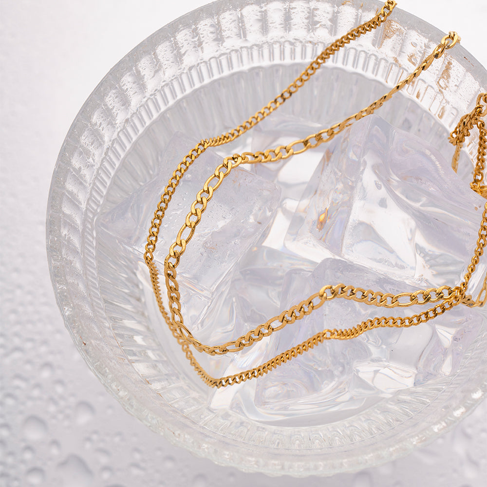 PREORDER Stainless Steel Double-Layered Necklace