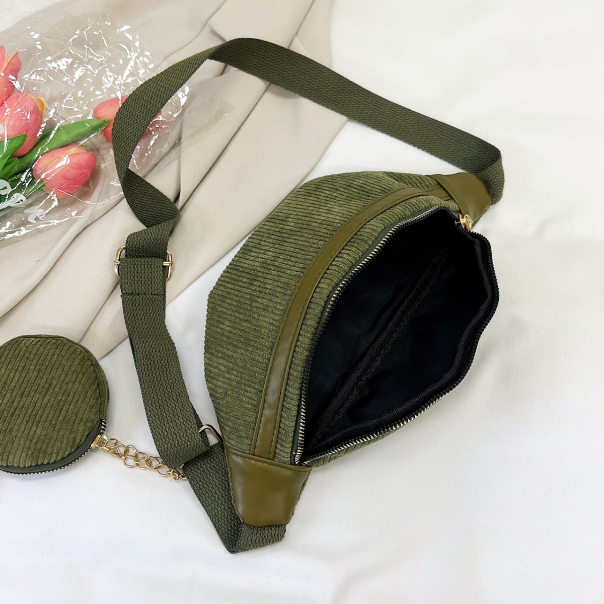 PREORDER Small Corduroy Sling Bag