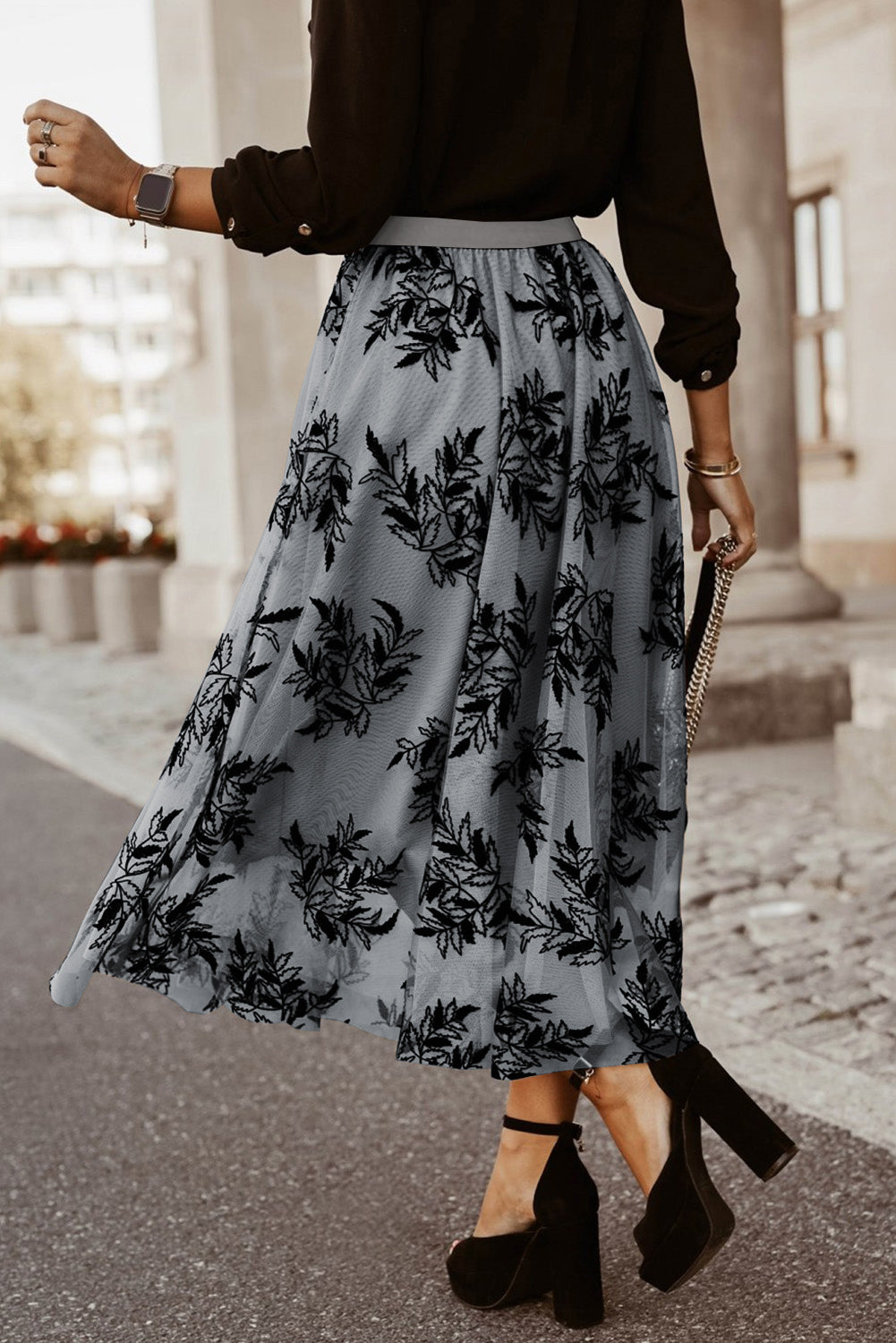 PREORDER High Waist Maxi Skirt