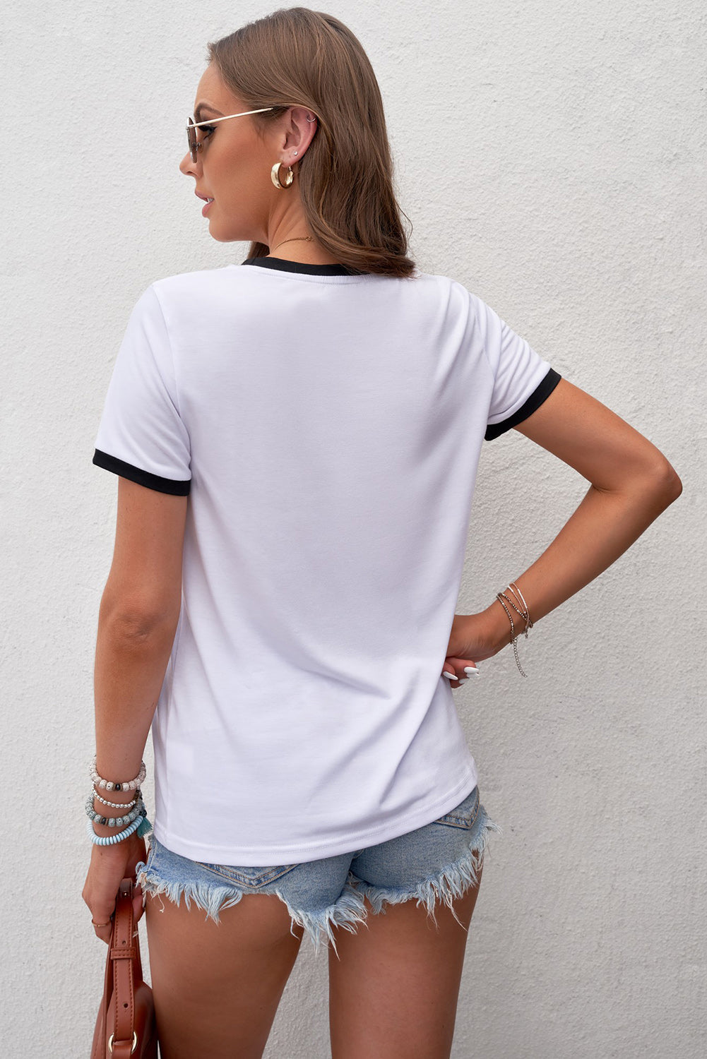 Heather Rainbow Graphic Short Sleeve Tee