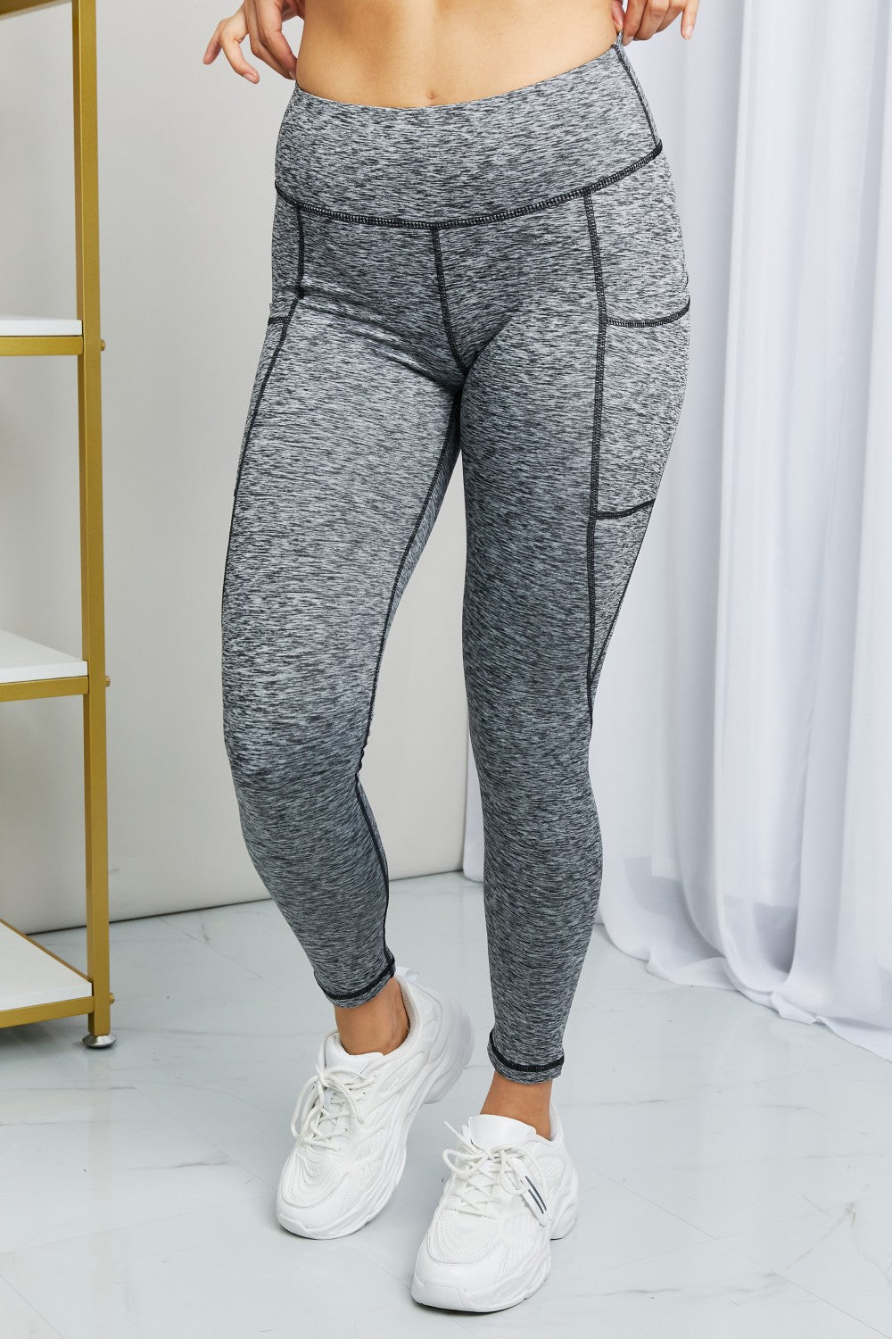 Rae Wide Waistband Yoga Leggings