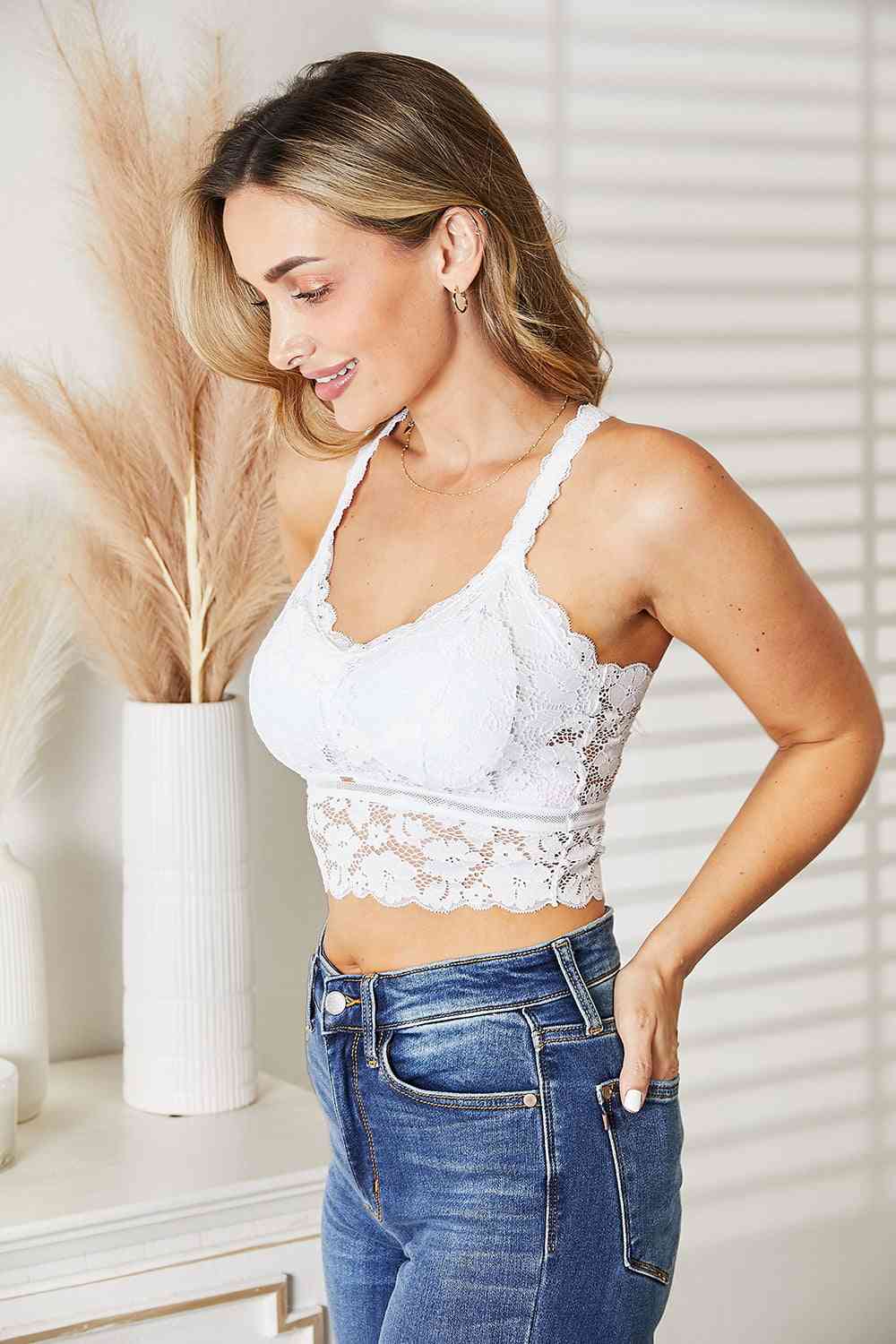 Crisscross Lace Bralette