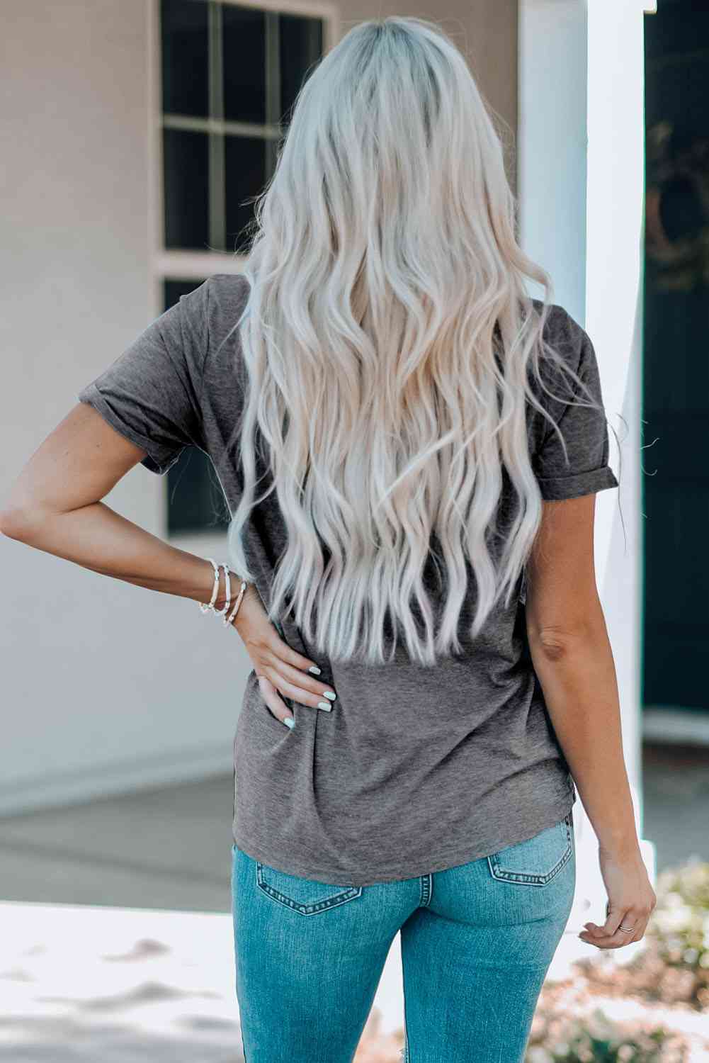 Holiday Graphic Round Neck T-Shirt