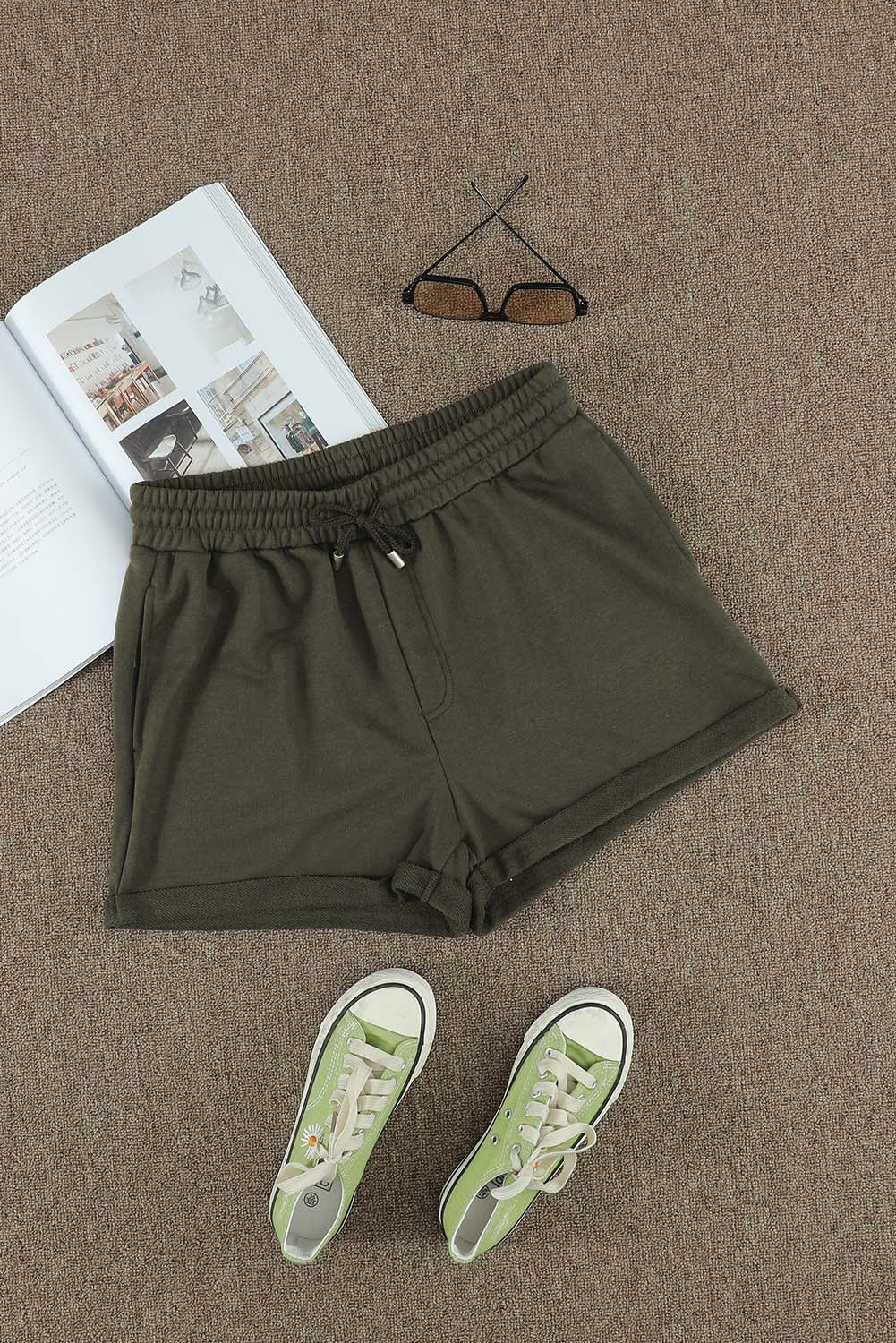 Waist Cuffed Shorts