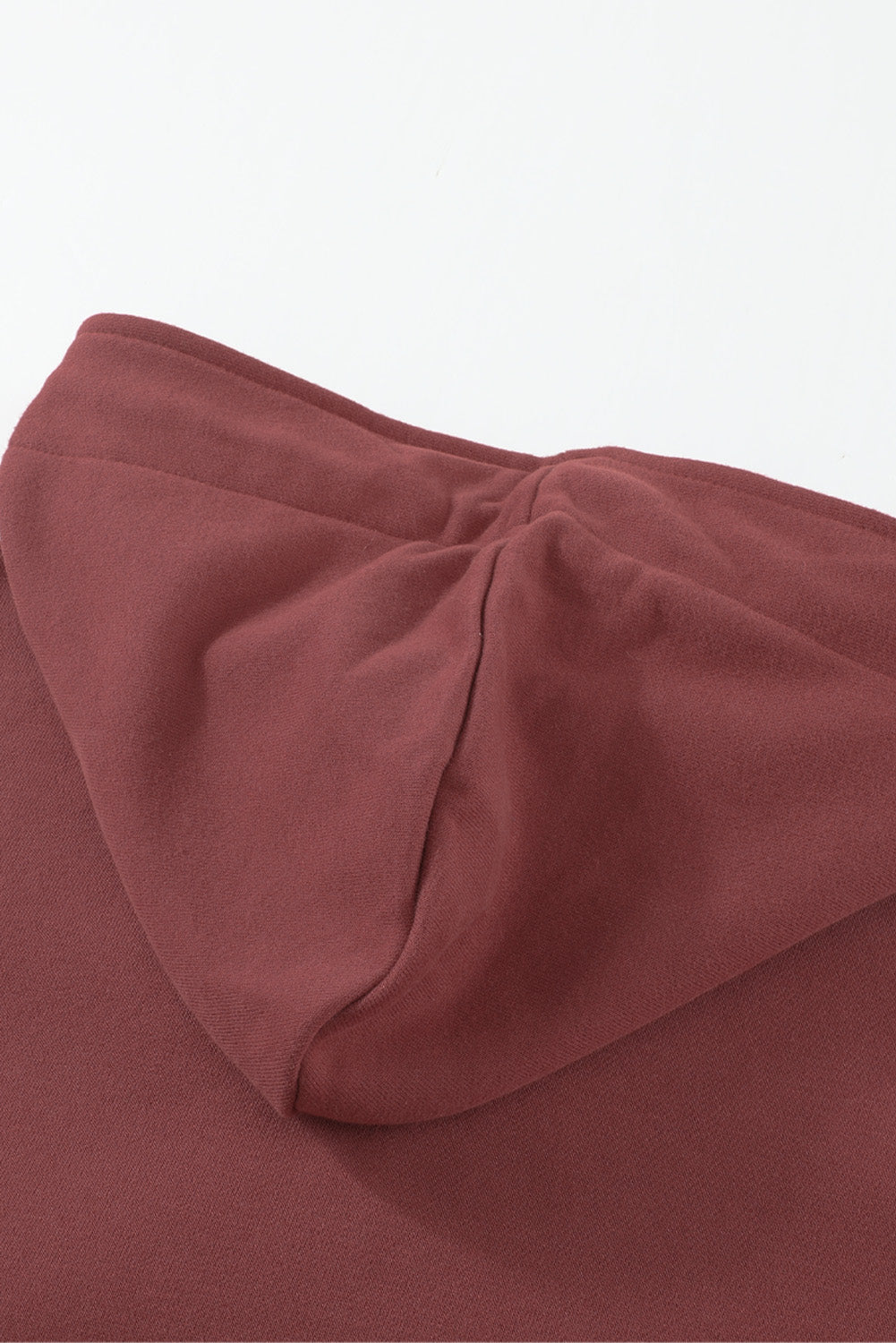 Half Zip Patch Pocket Hoodie