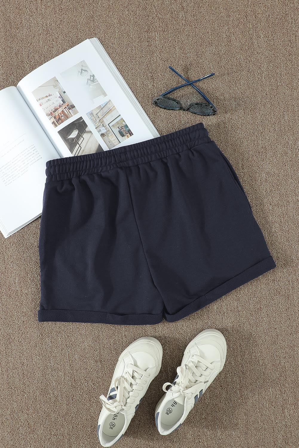 Waist Cuffed Shorts