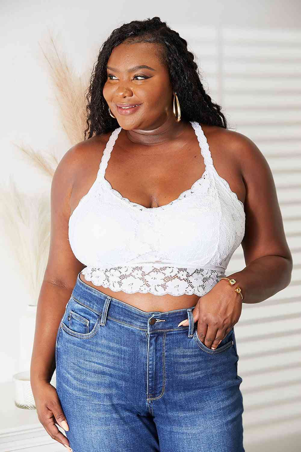 Crisscross Lace Bralette