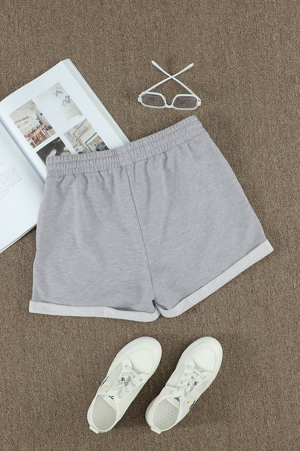 Waist Cuffed Shorts