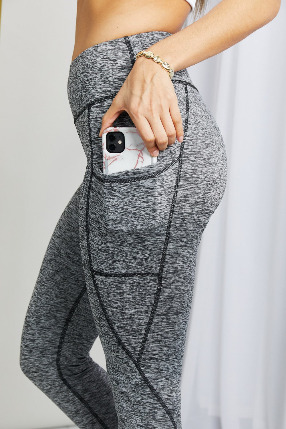 Rae Wide Waistband Yoga Leggings