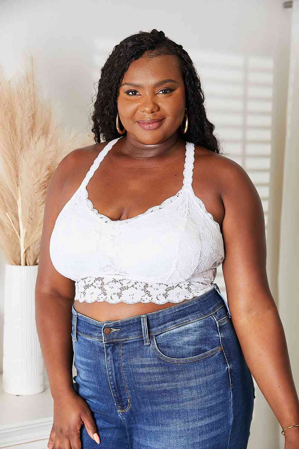 Crisscross Lace Bralette
