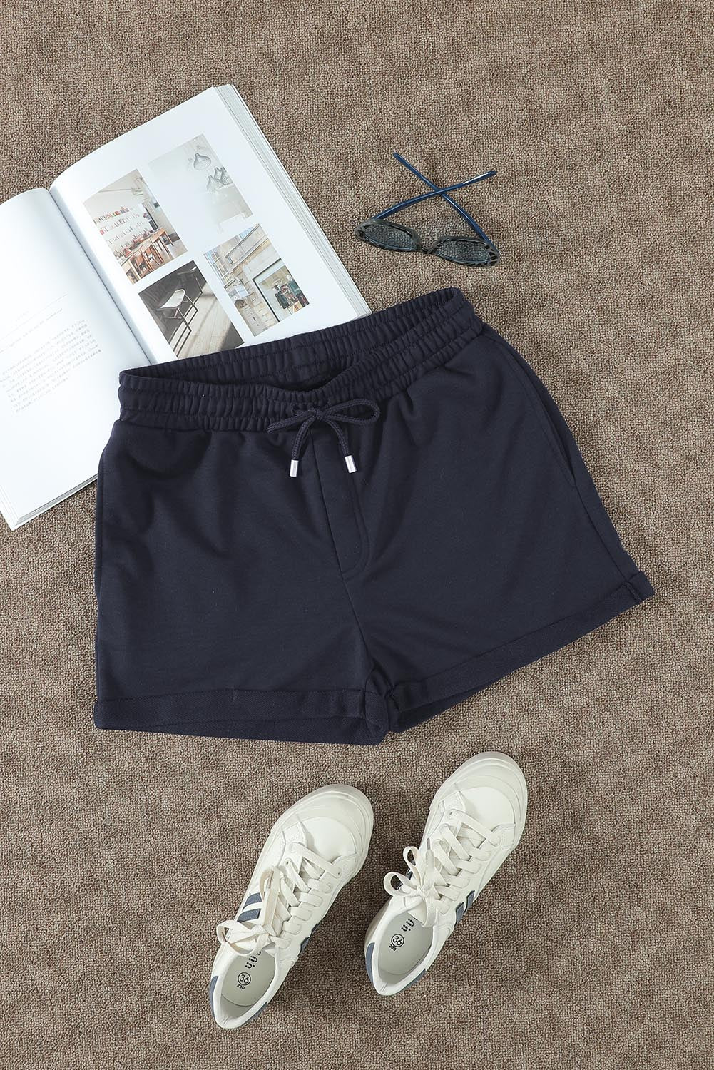 Waist Cuffed Shorts