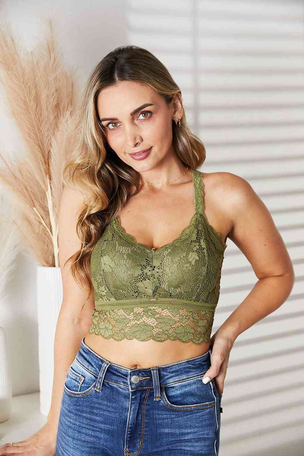 Crisscross Lace Bralette