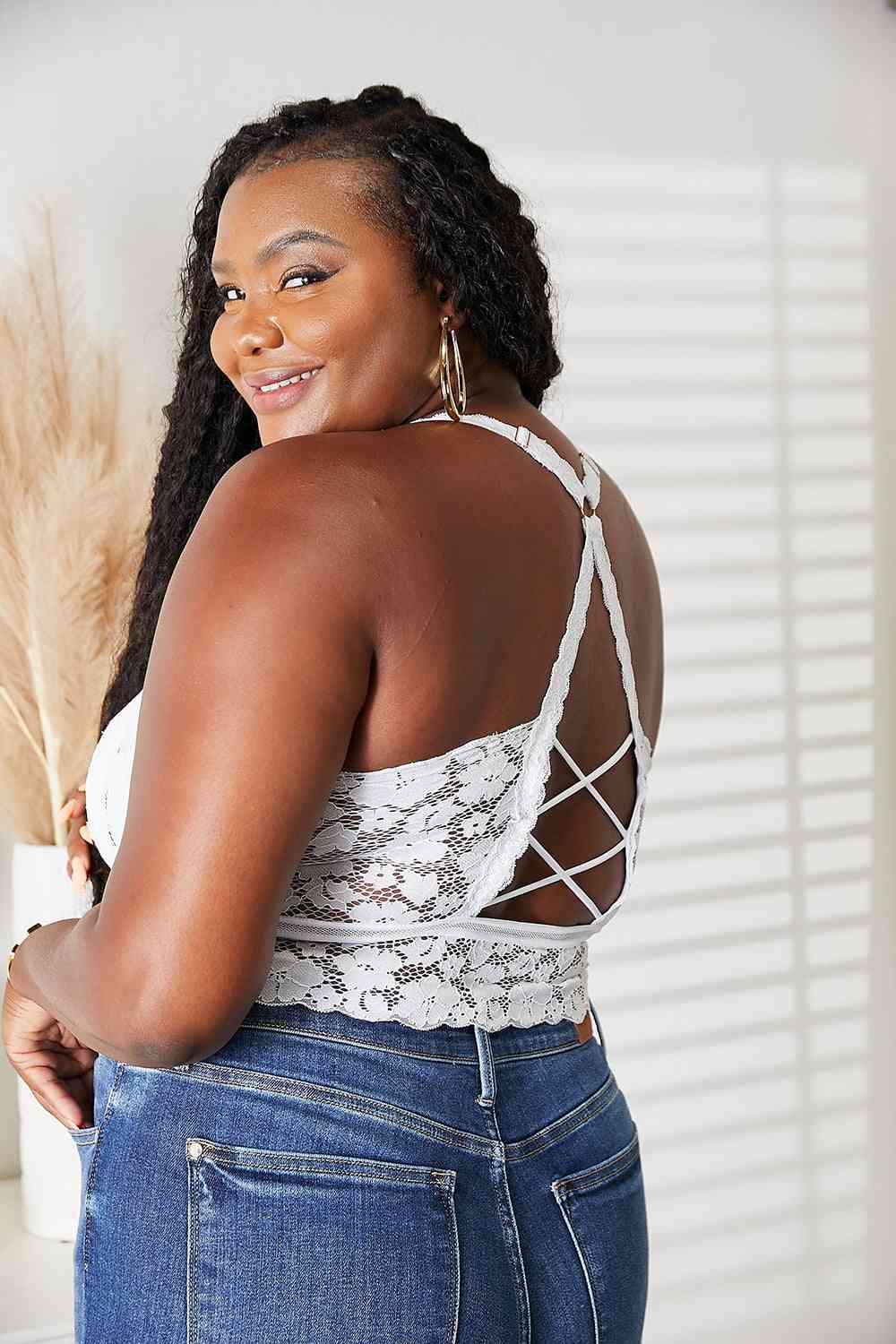 Crisscross Lace Bralette