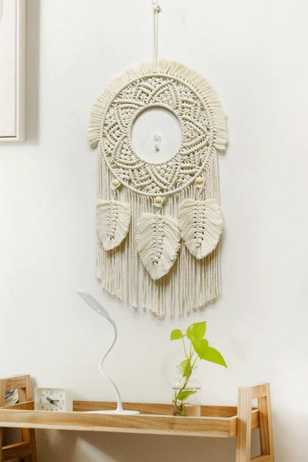 Hand-Woven Macrame Wall Hanging