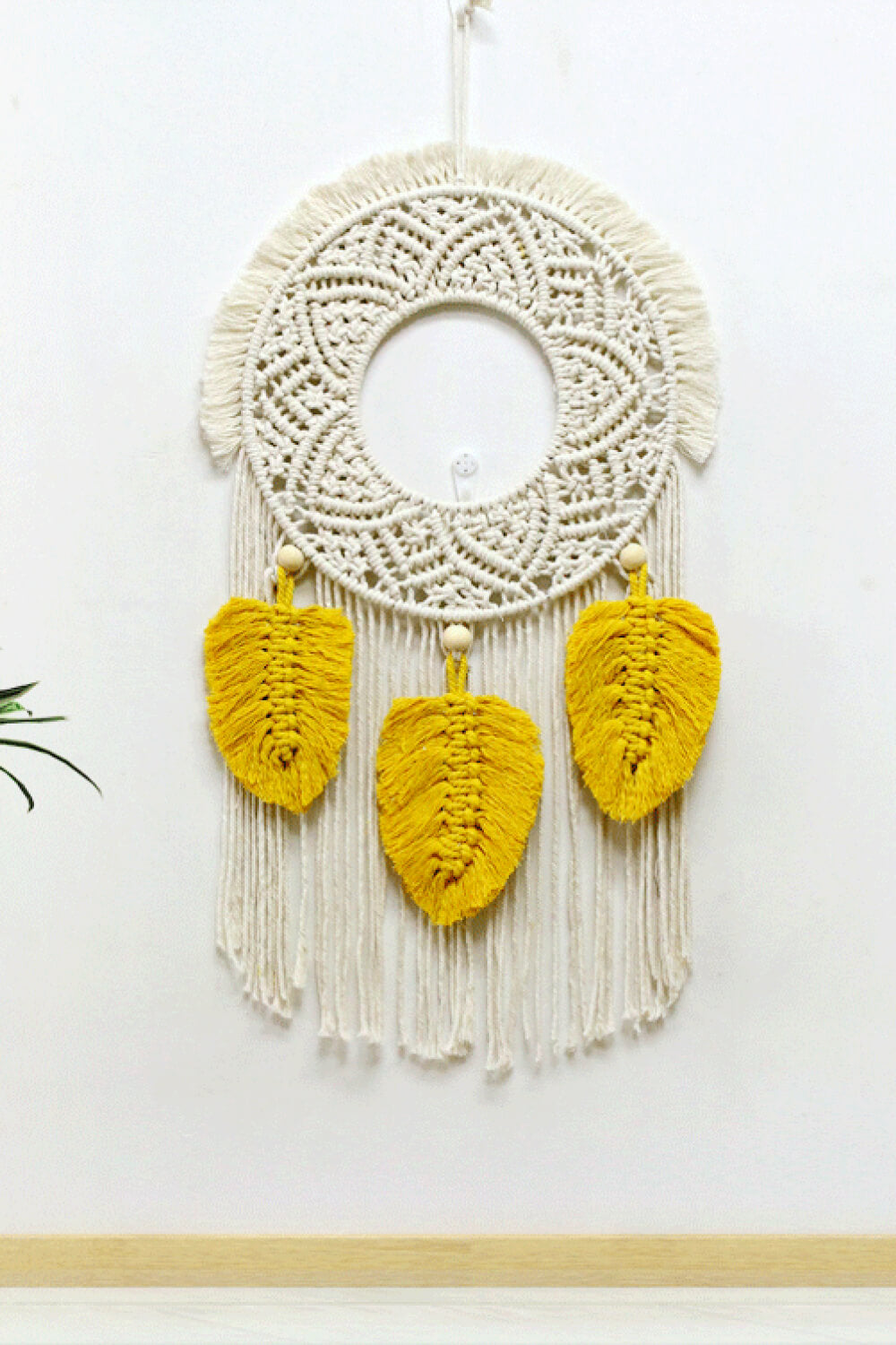 Hand-Woven Macrame Wall Hanging