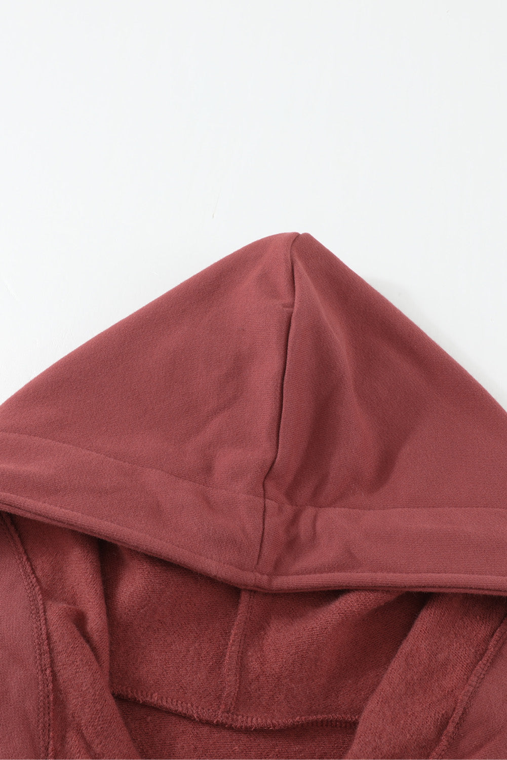Half Zip Patch Pocket Hoodie
