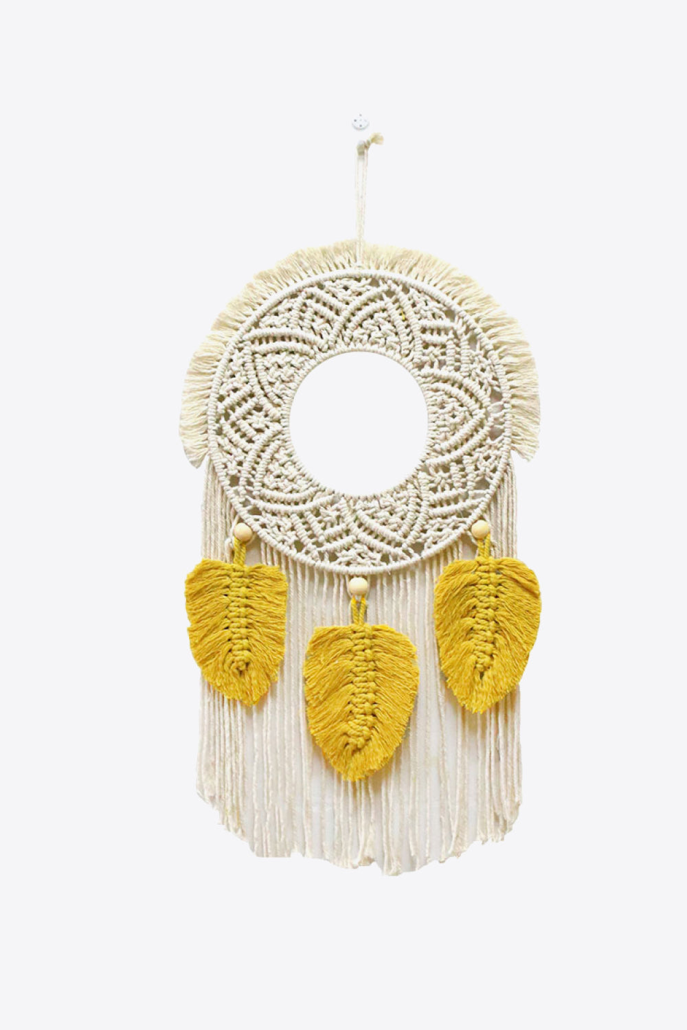 Hand-Woven Macrame Wall Hanging