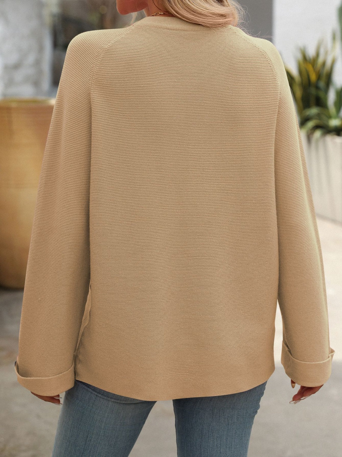 PREORDER Mandy Round Neck Long Sleeve Sweater