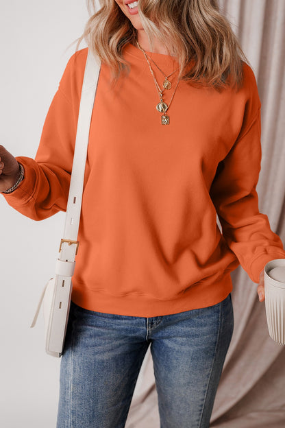 PREORDER Round Neck Long Sleeve Sweatshirt