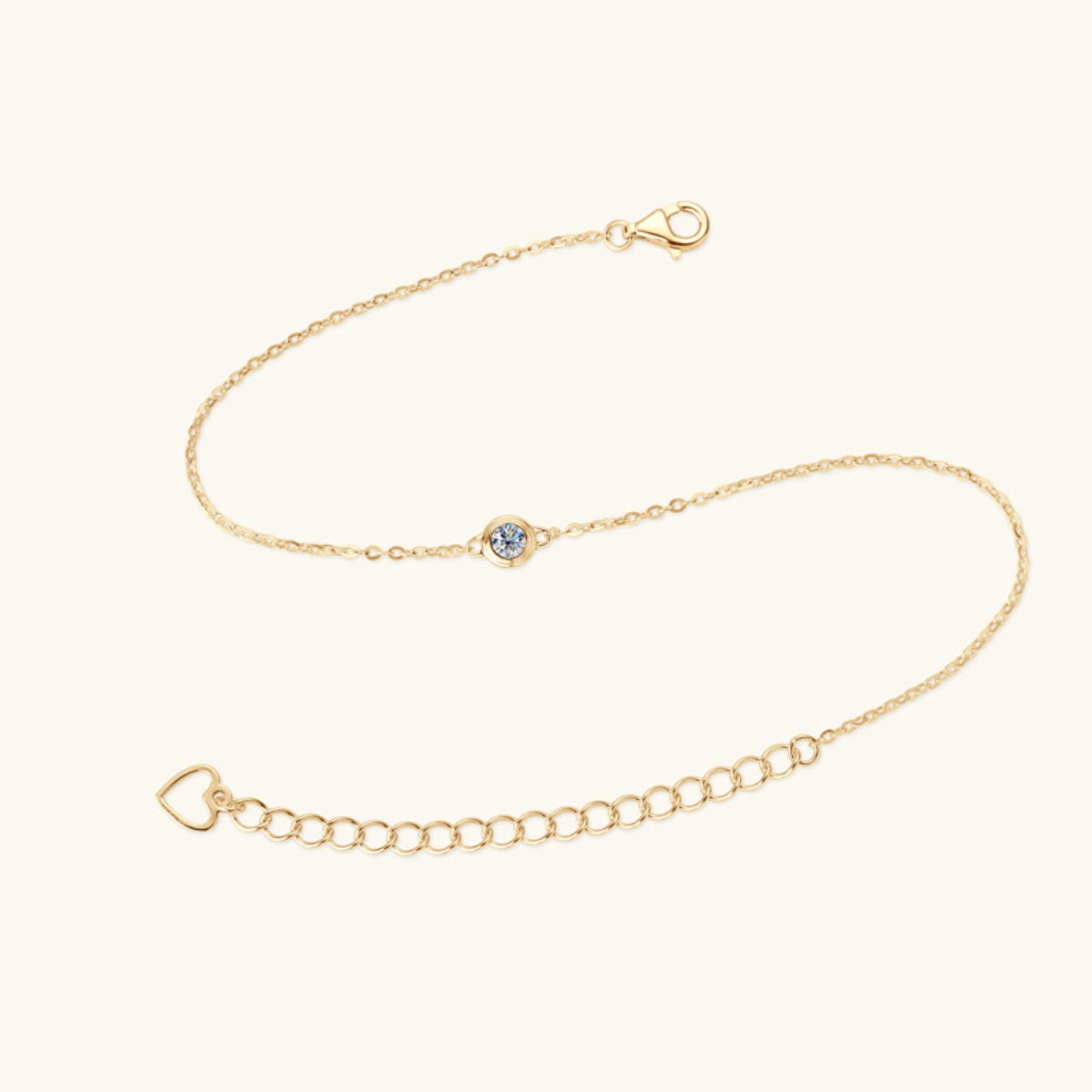 PREORDER: Inlaid Moissanite 925 Sterling Silver Bracelet