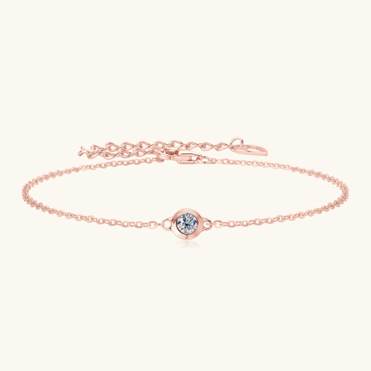 PREORDER: Inlaid Moissanite 925 Sterling Silver Bracelet