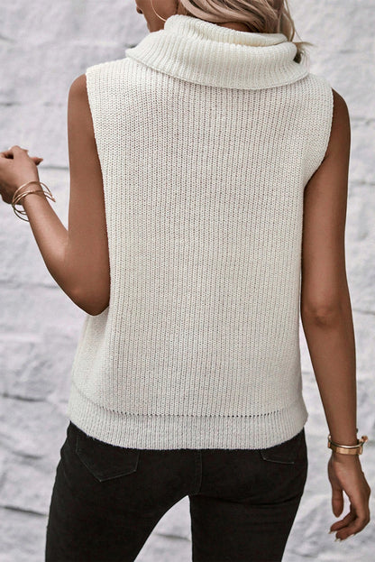 PREORDER Mock Neck Sweater Vest