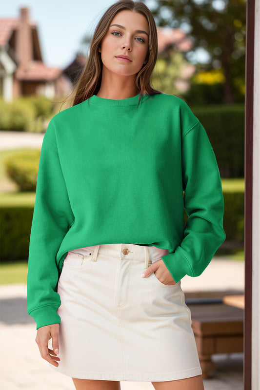 PREORDER Round Neck Long Sleeve Sweatshirt