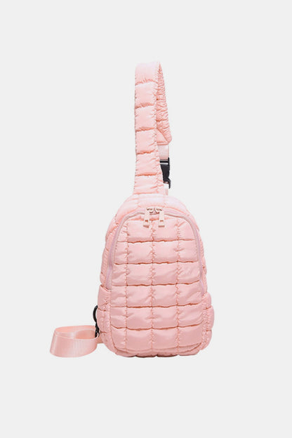 PREORDER Quilted Nylon Crossbody  Bag