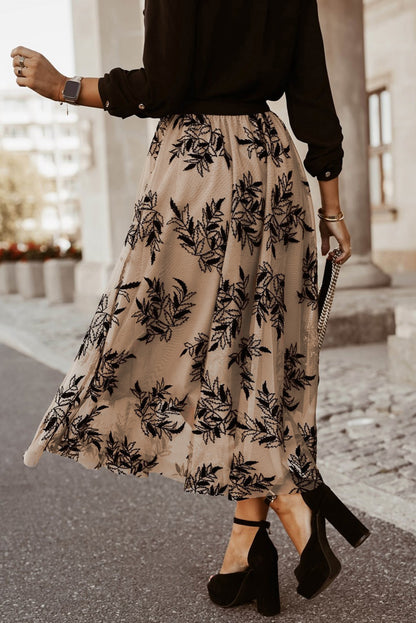 PREORDER High Waist Maxi Skirt