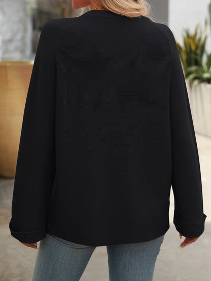 PREORDER Mandy Round Neck Long Sleeve Sweater